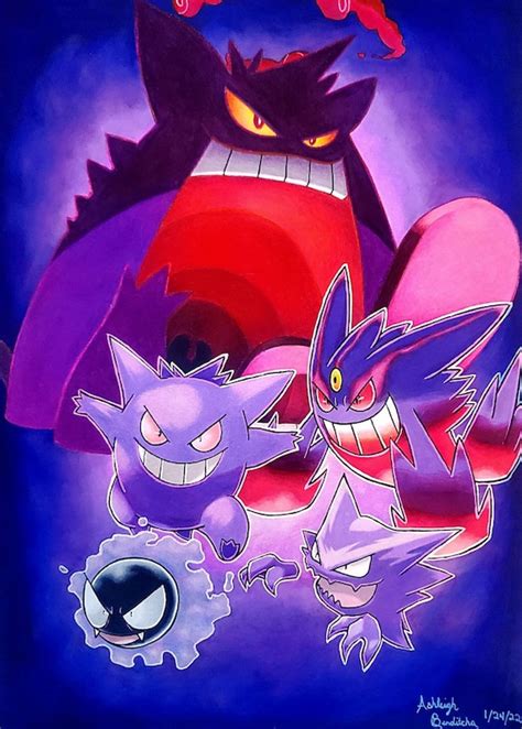 gengar|gengar evolution.
